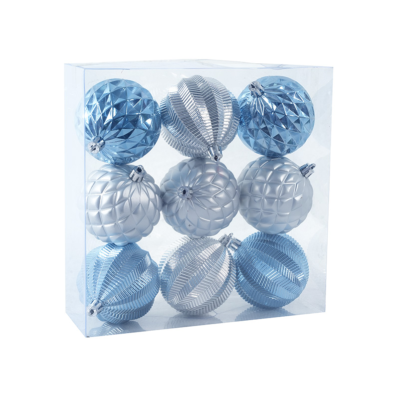 Semi-Manual And Semi-Mechanical Christmas Plastic Decorative Ball Pendant Gift Box